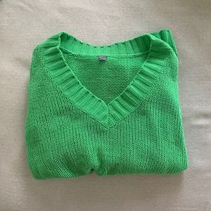 Aerie Chenille V-Neck Sweater